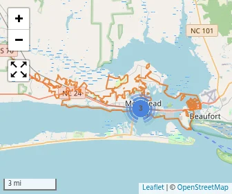 Area schools map